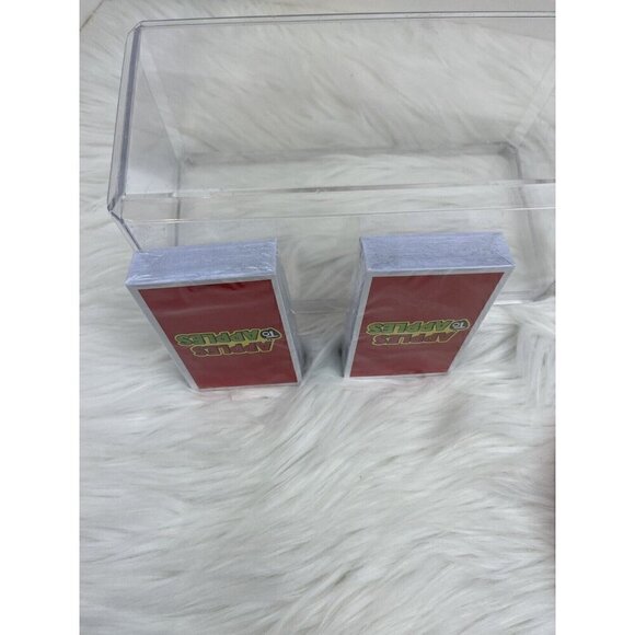 New Apples To Apples Game Board Red Replacement Cards Sealed! (2) Mattel - Picture 4 of 4